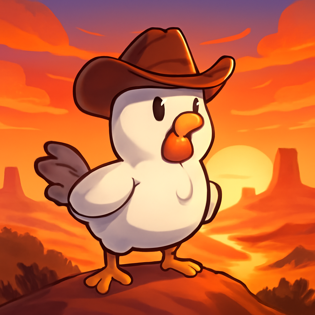 Clucky the cowboy